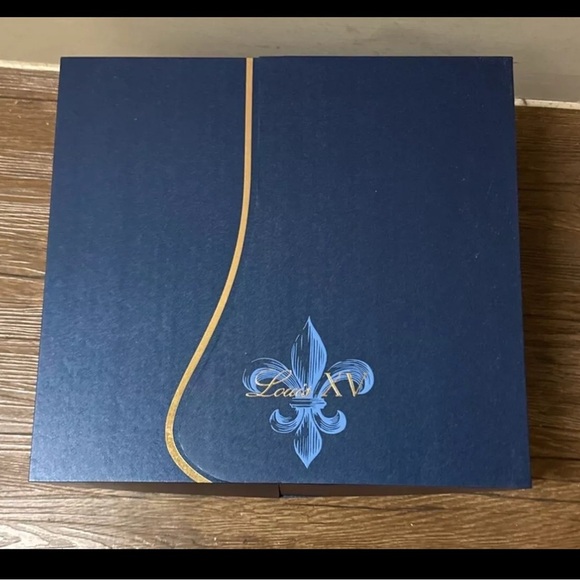 MAISON De VENOGE Epernay LOUIS XV Champagne/Flutes Fleur Box (3 Set Available) - Picture 4 of 4